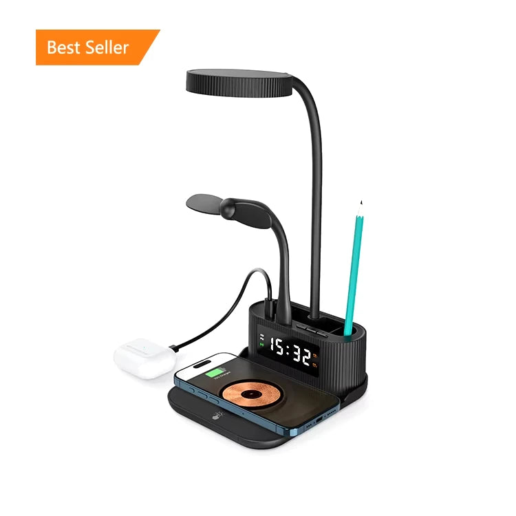 Multi-Function Wireless Charging Lamp