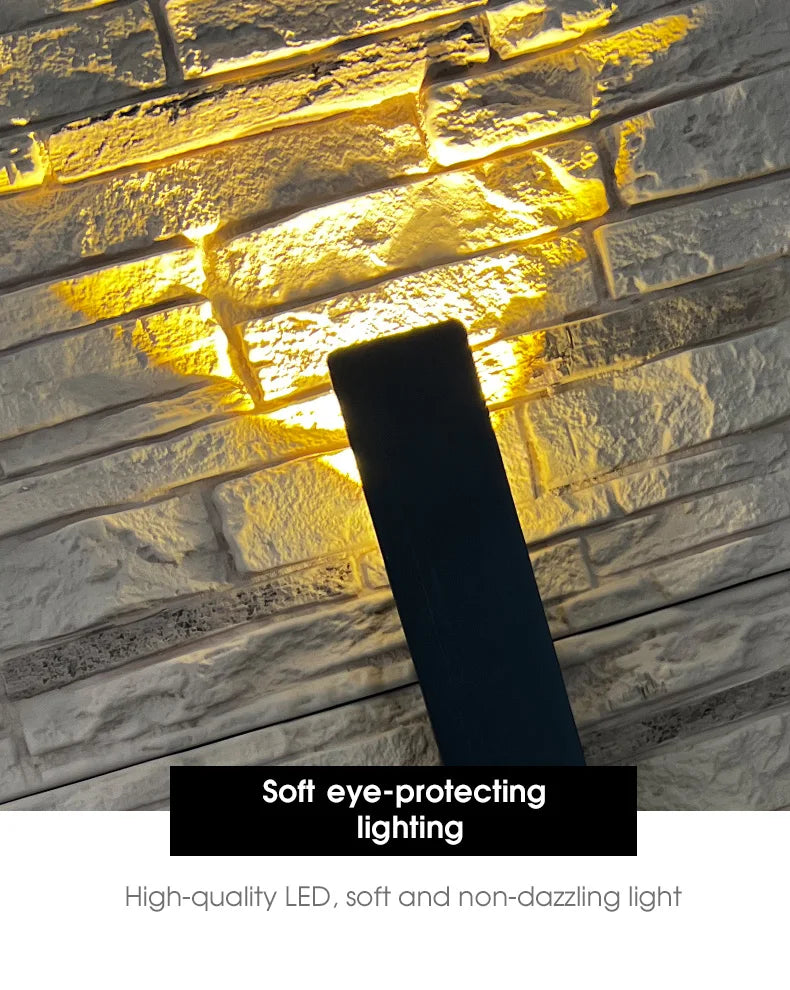 Solar Spotlight Wall Vertical Lamp