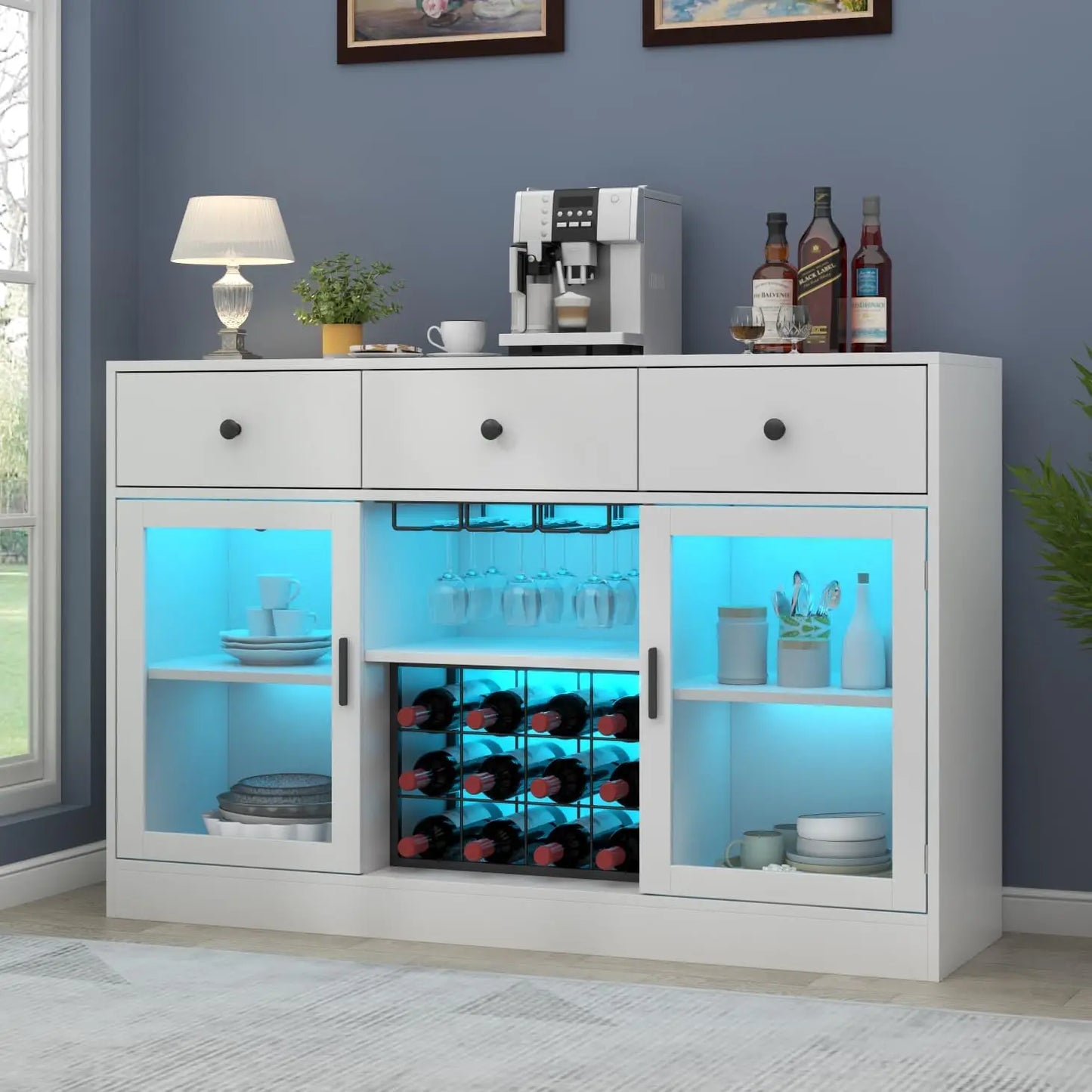 Wine Bar Minimalist Modern Cabinet