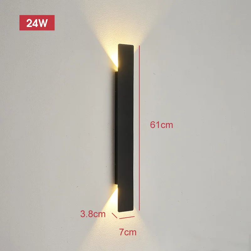 Solar Spotlight Wall Vertical Lamp