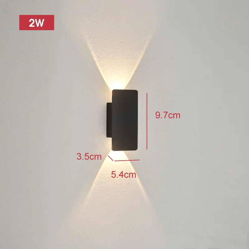 Solar Spotlight Wall Vertical Lamp