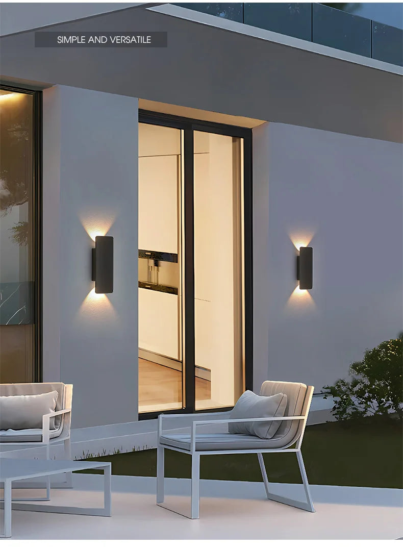 Solar Spotlight Wall Vertical Lamp