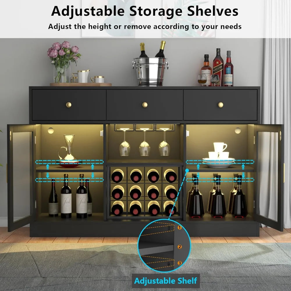 Wine Bar Minimalist Modern Cabinet