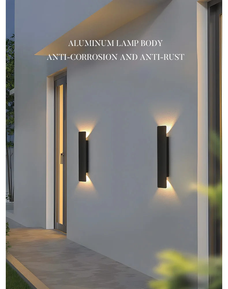 Solar Spotlight Wall Vertical Lamp