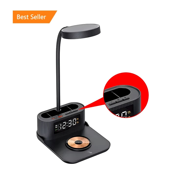 Multi-Function Wireless Charging Lamp