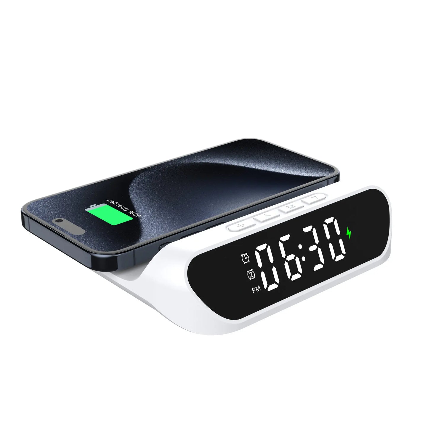 Desk Clock Wireless Charger Basic