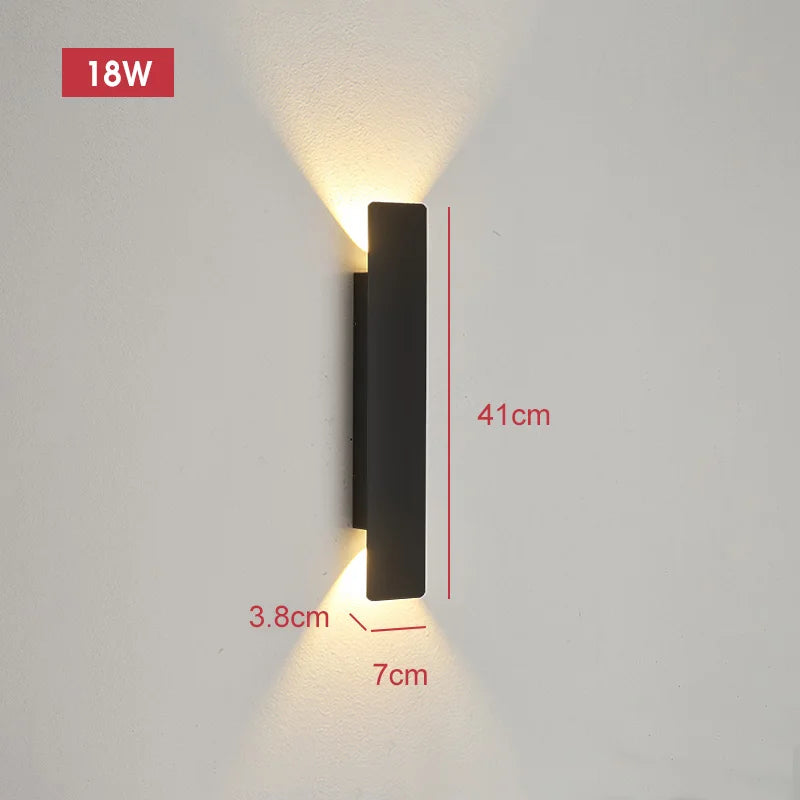 Solar Spotlight Wall Vertical Lamp