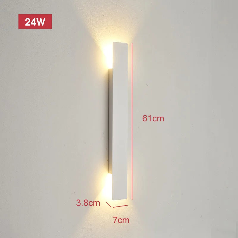 Solar Spotlight Wall Vertical Lamp