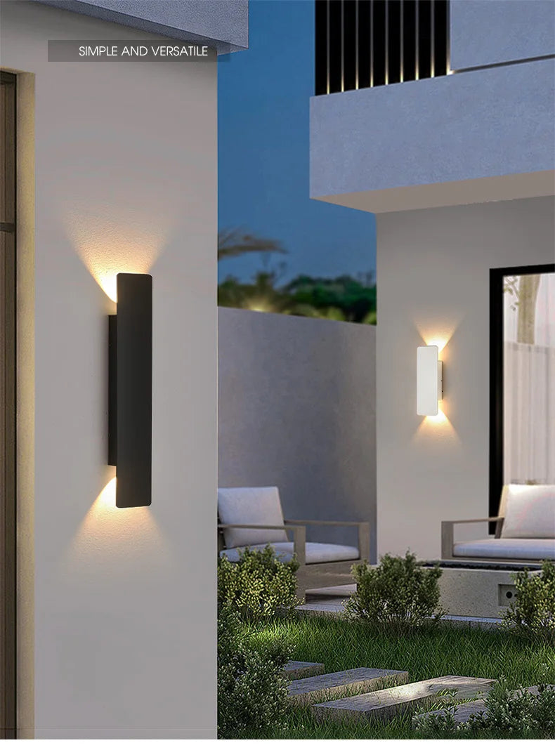 Solar Spotlight Wall Vertical Lamp