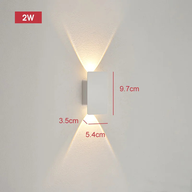 Solar Spotlight Wall Vertical Lamp