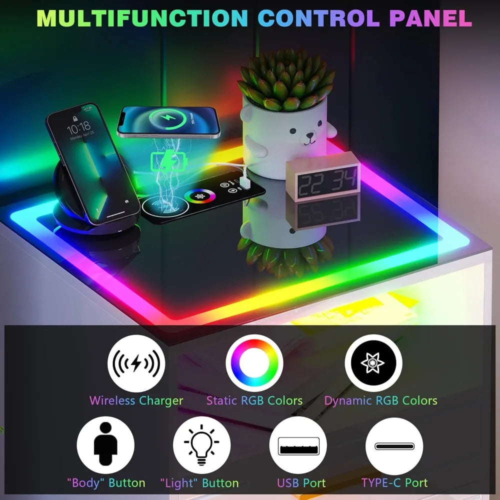 Nightstand Auto Sensor RGB