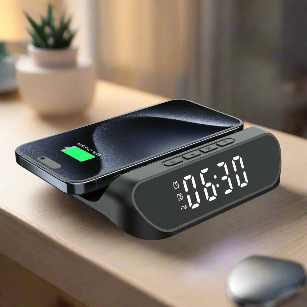 Desk Clock Wireless Charger Basic