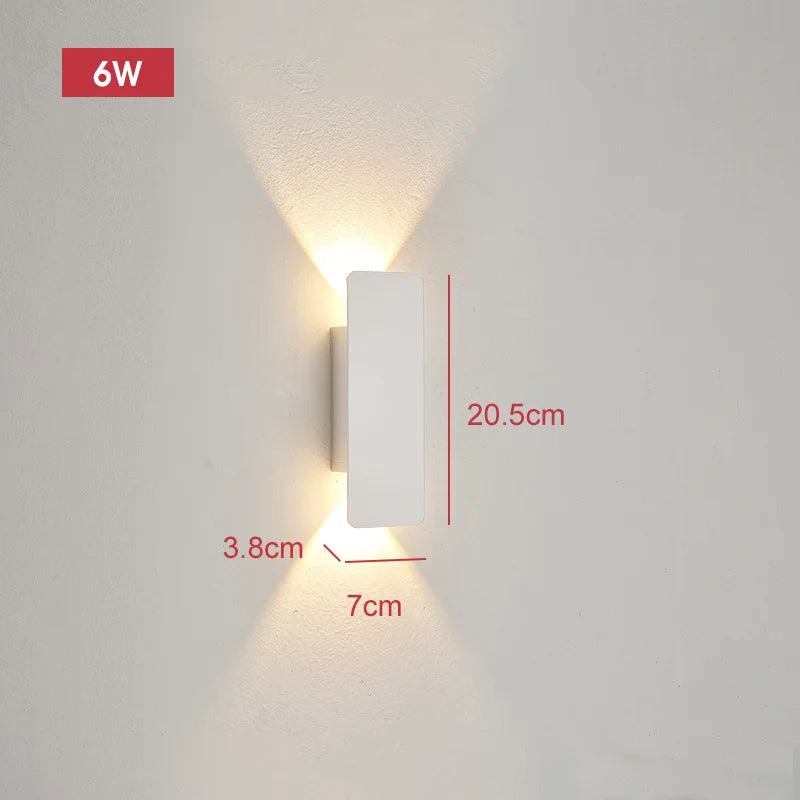 Solar Spotlight Wall Vertical Lamp