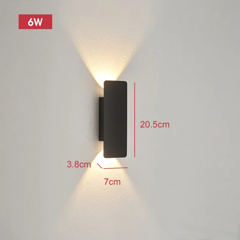 Solar Spotlight Wall Vertical Lamp